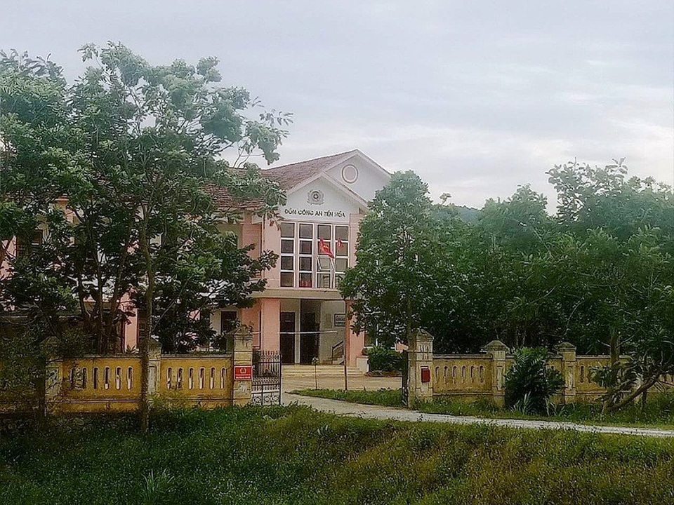 Khởi tố cán bộ công an làm “méo” hồ sơ vụ án - 1 Đồn Công an Tiến Hoá, Công an huyện Tuyên Hoá, nơi công tác của ông Đinh Văn Long trước khi bị bắt tạm giam