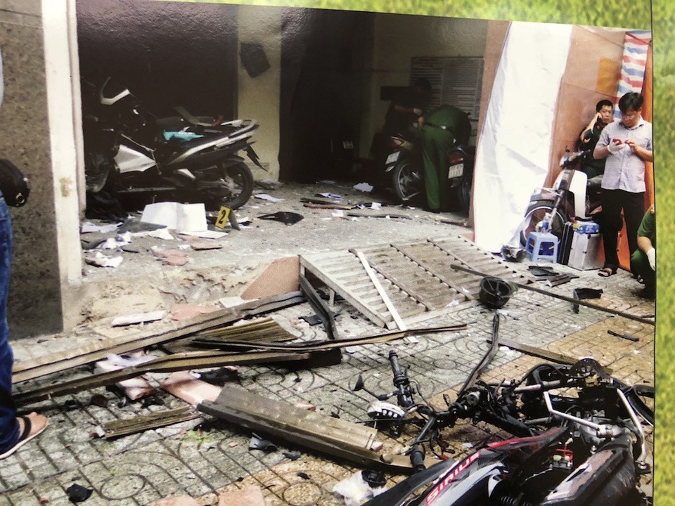 
Tang vật vụ nổ
