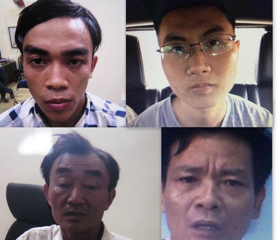 
Các đối tượng bị cáo buộc gây án
