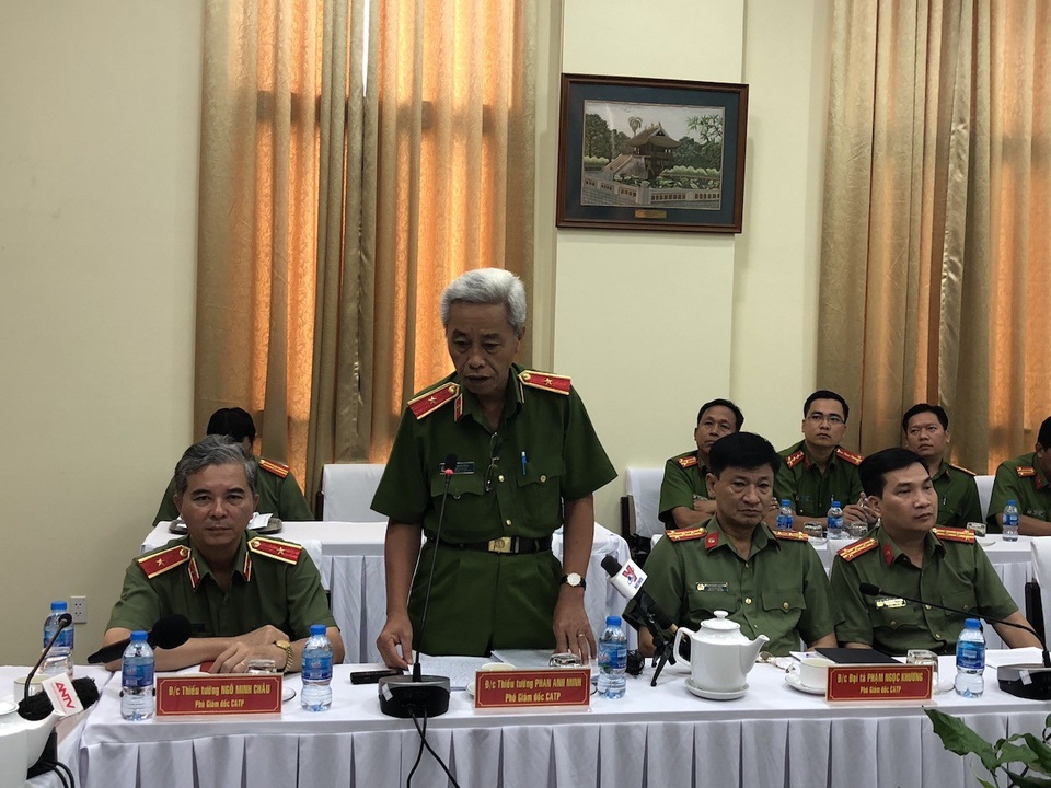 Hành trình theo dấu 2 nghi can gây vụ khủng bố trụ sở công an - 6 Thiếu tướng Phan Anh Minh – Phó giám đốc Công an TPHCM chia sẻ về quá trình khám phá vụ án khủng bố chấn động