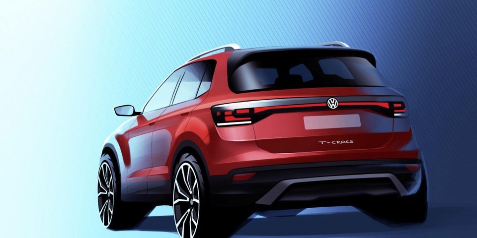 Hình ảnh đầu tiên của tân binh Volkswagen T-Cross - 1 Hình ảnh đầu tiên của tân binh Volkswagen T-Cross - 1
