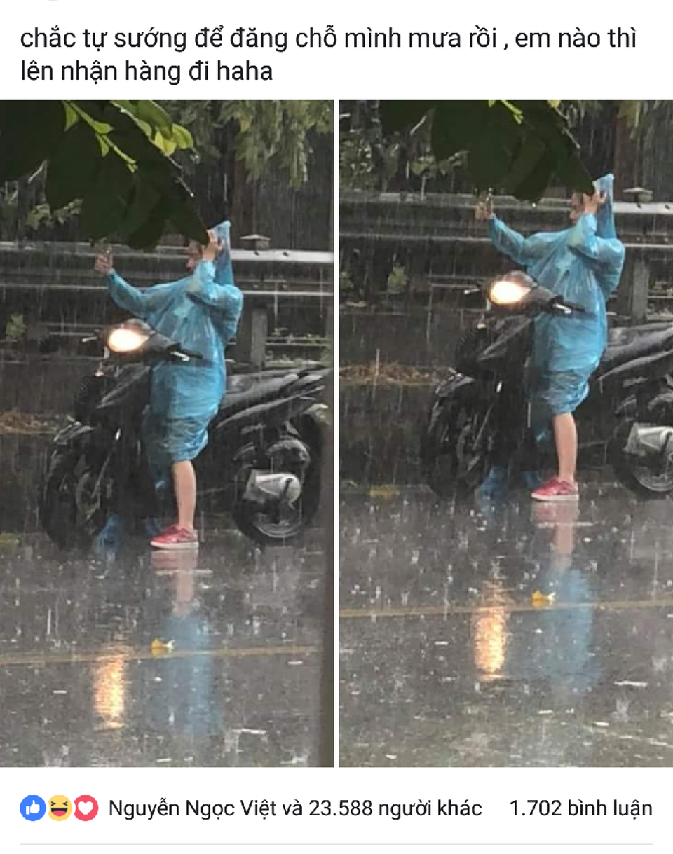 Hình ảnh diễn viên Minh Cúc gây bão mạng xã hội