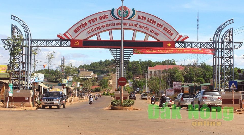Đắk Nông kỷ luật hàng loạt cán bộ, lãnh đạo Sở, huyện - 1 Huyện Tuy Đức có nhiều cán bộ bị kỷ luật nhất (ảnh: Báo Đắk Nông)
