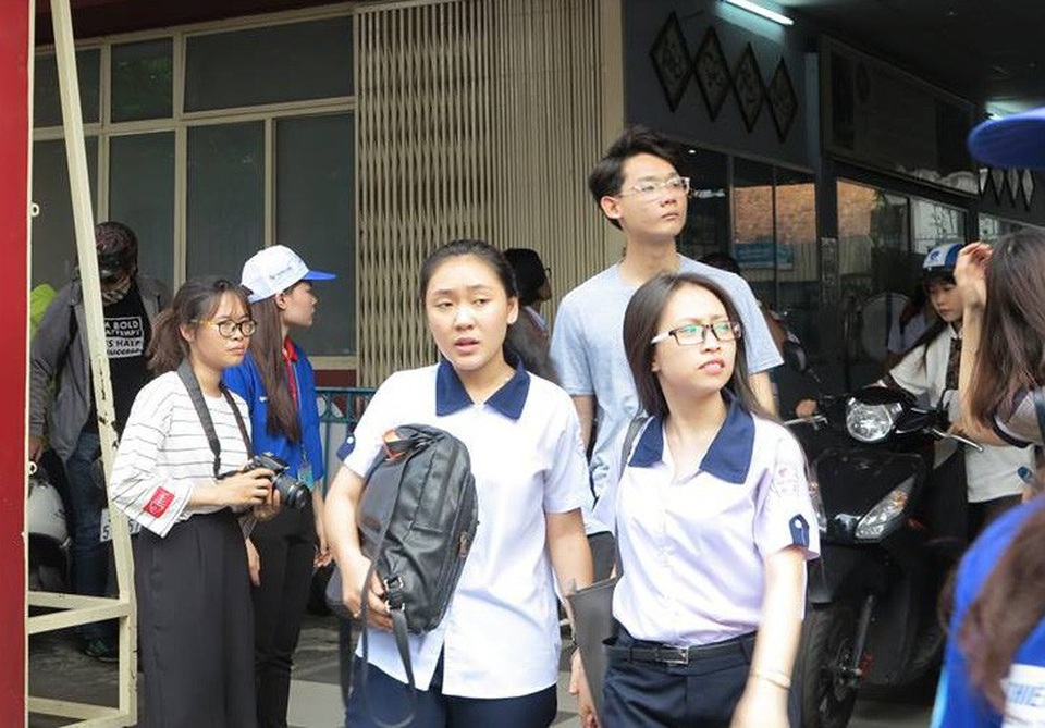 Sự "thăng hoa" của đề thi - 1 Thí sinh trong kỳ thi THPT Quốc gia 2018