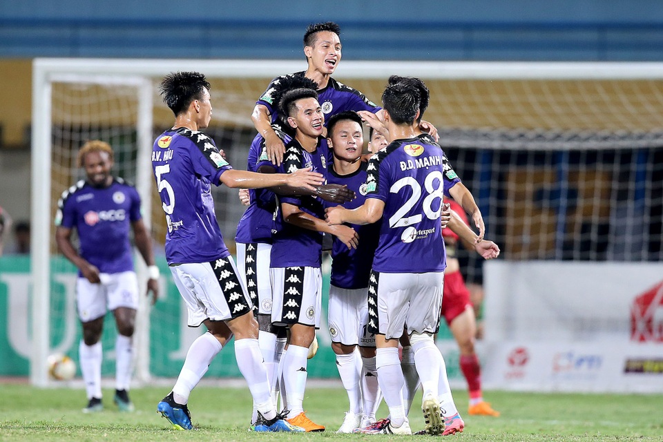 
CLB Hà Nội hướng đến chức vô địch V-League sớm - Ảnh: Gia Hưng
