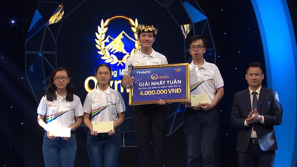 Nam sinh có biệt danh “sửu nhi” chiến thắng cuộc thi tuần Olympia - 2 Thế Anh giành vòng nguyệt quế