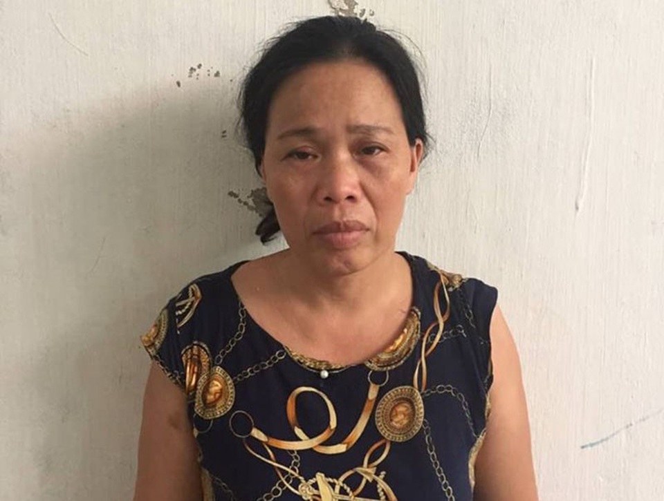 Đối tượng Liên tại cơ quan điều tra