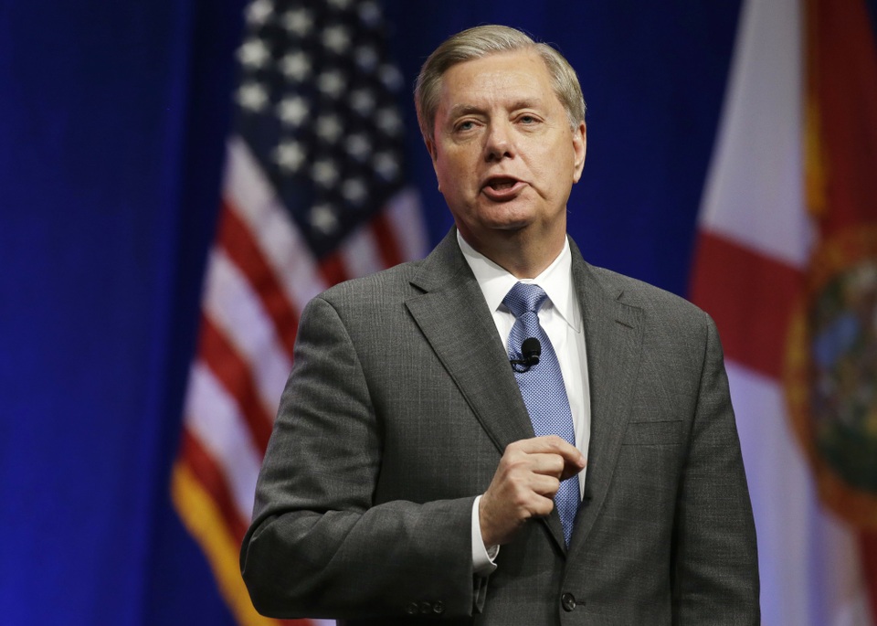 Nghị sĩ Mỹ cáo buộc Trung Quốc xúi giục Triều Tiên - 1 Thượng nghị sĩ Lindsey Graham (Ảnh: Washington Times)