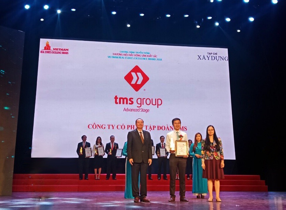 TMS Group vinh danh Top 10 Thương hiệu BĐS xuất sắc 2018 - 1 Tập đoàn TMS được vinh danh Top 10 “Nhà đầu tư và phát triển bất động sản xuất sắc 2018”