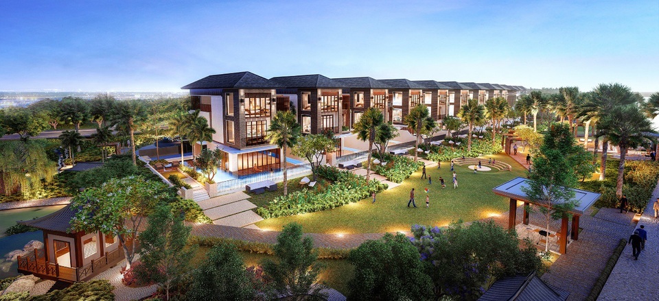 Biệt thự biệt lập ven sông LAVILA DE RIO - Kiệt tác giữa lòng Nam Sài Gòn - 2 Khu biệt thự tọa lạc tại nơi được xem là còn mảng xanh tự nhiên, sông nước nhiều nhất TP.HCM.