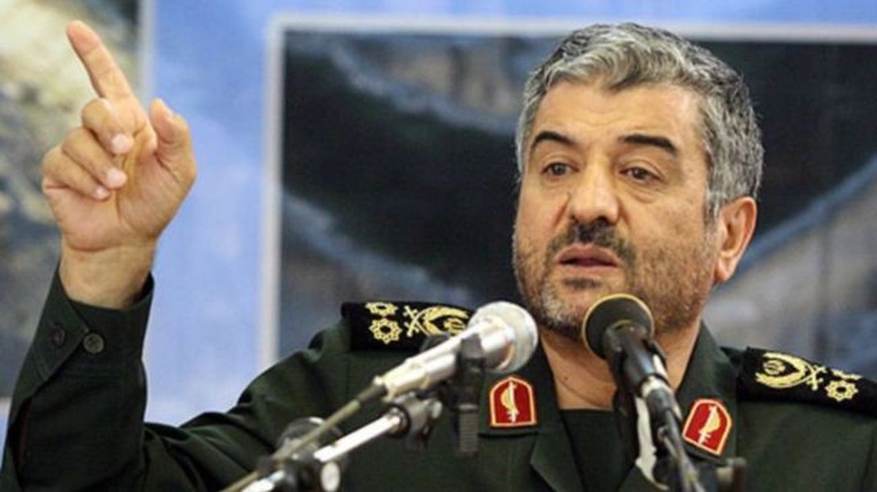 Iran thẳng thừng từ chối đề nghị đàm phán vô điều kiện của Mỹ - 1
Tư lệnh Lực lượng Vệ binh Cách mạng Iran Mohammad Ali Jafari (Ảnh: Press TV)