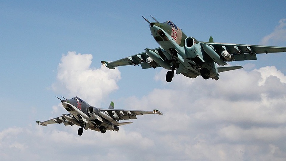 Nga bác tin sắp tấn công quy mô lớn ở Syria - 1
Máy bay Su-25 của Nga hoạt động tại Syria. (Ảnh: Sputnik)