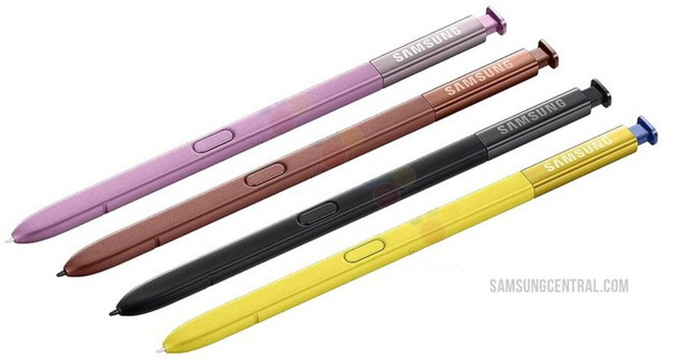 Thị trường smartphone sẽ dịch chuyển theo hướng nâng cao trải nghiệm người dùng - 3 S Pen - linh hồn của dòng Galaxy Note sẽ được nâng cấp mạnh mẽ cả về thiết kế lẫn tính năng trên Galaxy Note9. (Ảnh: SamsungCentral)