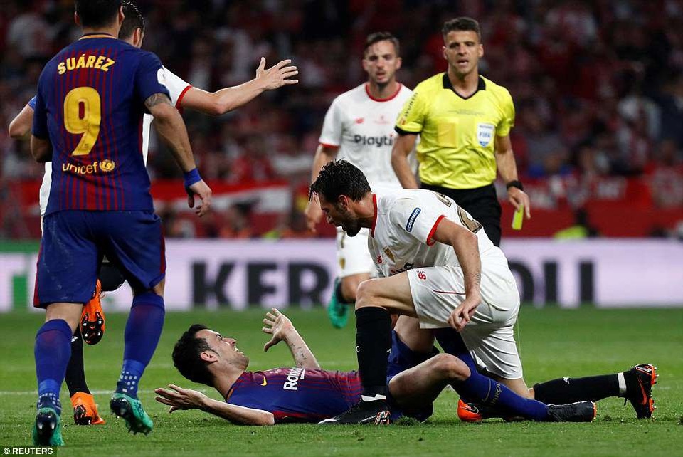 
Sevilla luôn thua đậm Barcelona ở các trận đấu gần đây nhất
