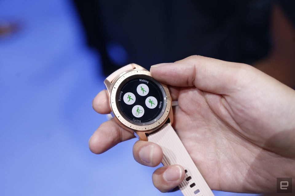 Samsung trình làng Galaxy Watch, đồng hồ thông minh thế hệ mới với nhiều tính năng - 7
Các tính năng theo dõi hoạt động trên Galaxy Watch