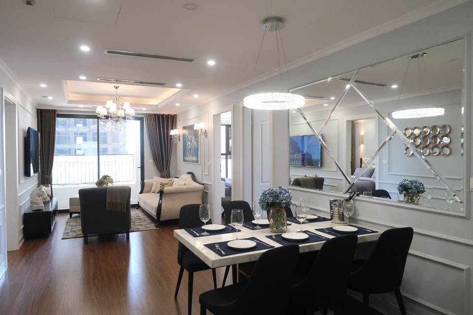 Sunshine Garden có chất lượng bàn giao nội thất tốt nhất khu vực Minh Khai – Vĩnh Tuy - 1
Hình cảnh căn hộ mẫu tại dự án Sunshine Garden