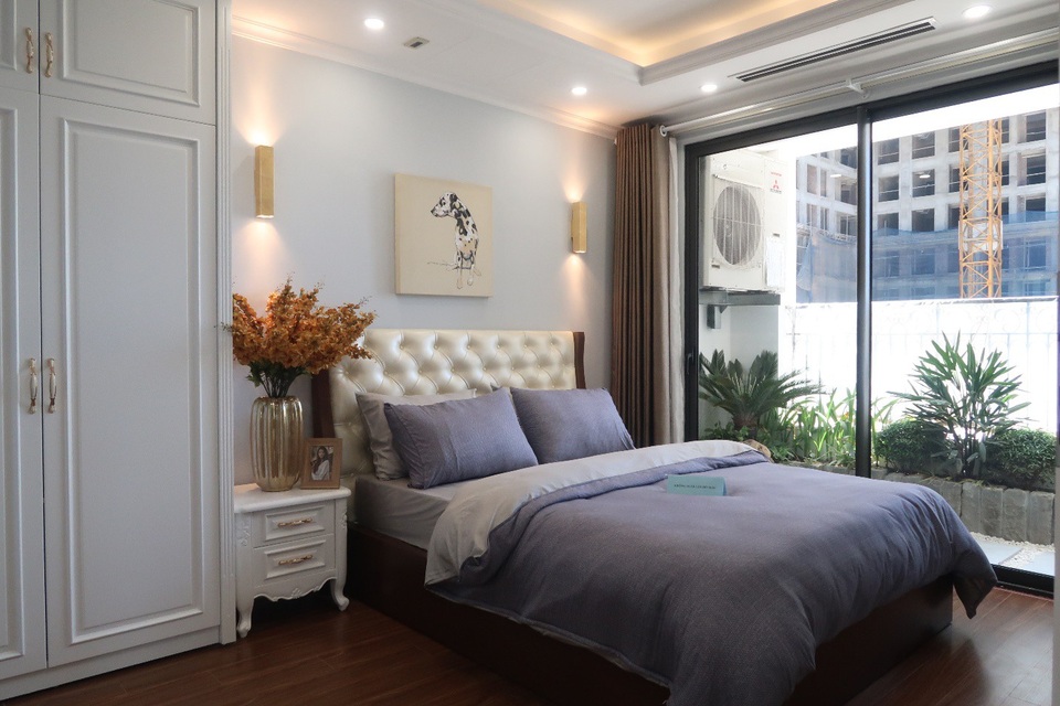 Sunshine Garden có chất lượng bàn giao nội thất tốt nhất khu vực Minh Khai – Vĩnh Tuy - 2
Phòng ngủ tại căn hộ mẫu dự án Sunshine Garden