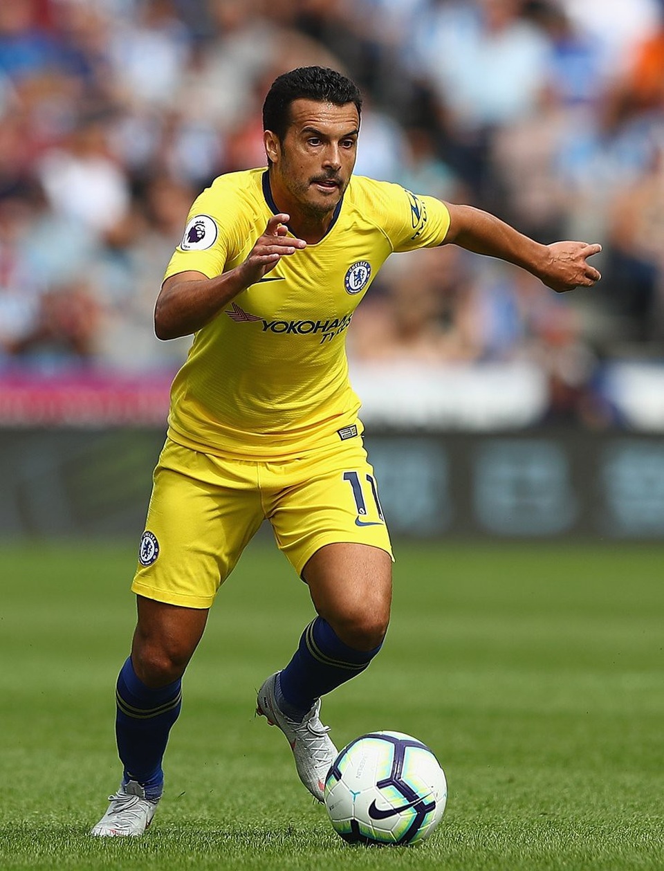 Huddersfield 0-3 Chelsea: Màn ra mắt đẹp cho Sarri - 3
Tiền vệ Pedro của Chelsea