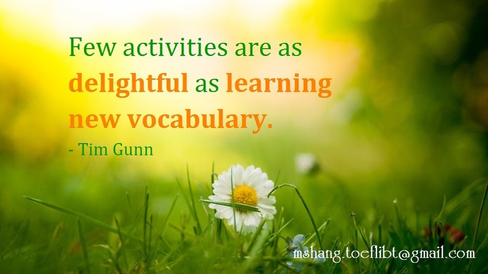 Part 1: The right approach to English vocabulary building - 1 Part 1: The right approach to English vocabulary building - 1