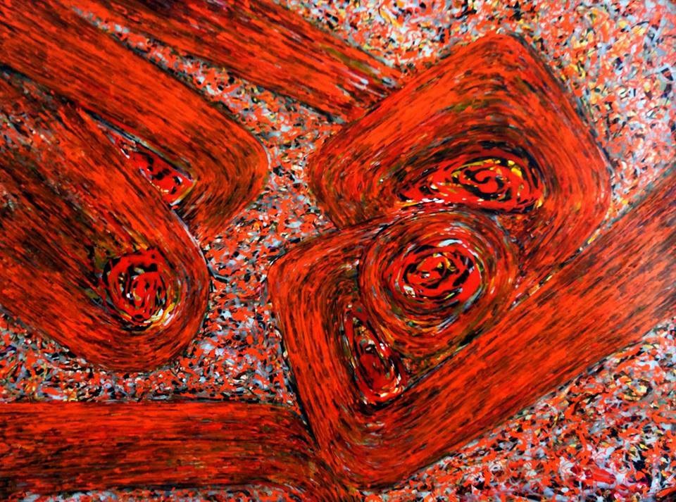 Một trong những tác phẩm của Phạm Sinh sẽ xuất hiện trong triển lãm.