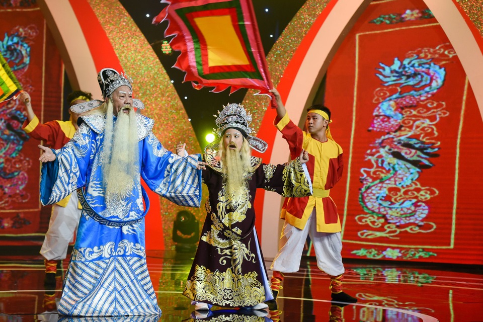 Tiết mục của tài năng nhí Hoài Minh.