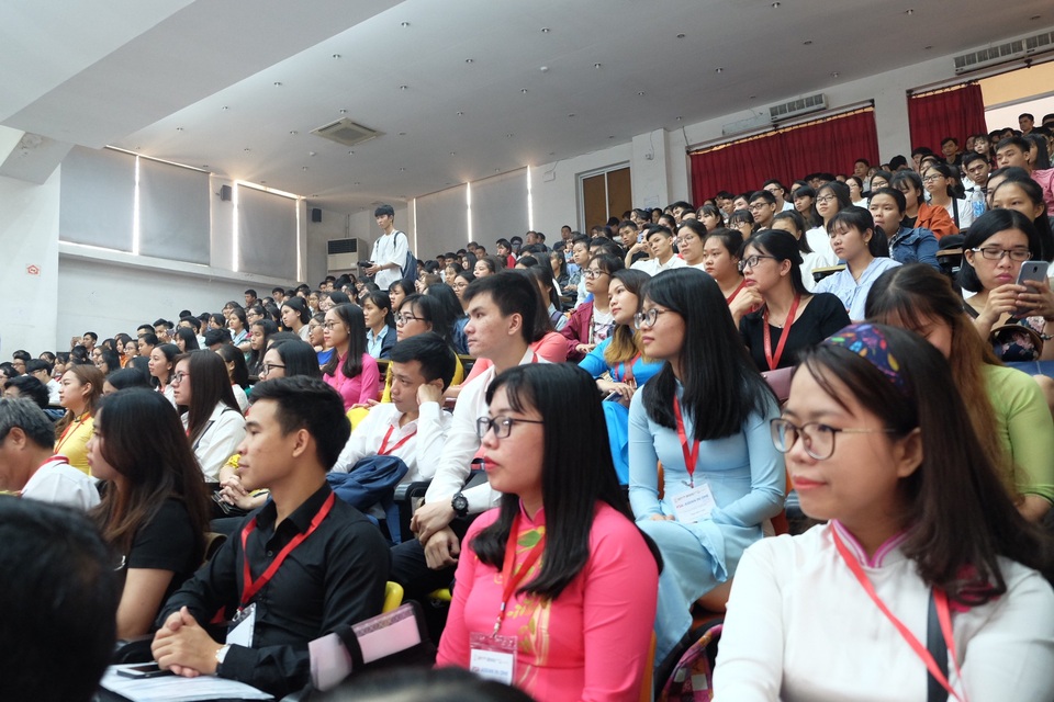 Khai mạc hội nghị sinh viên ASEAN tại Đà Nẵng - 1
Hàng trăm giảng viên, sinh viên của các trường đại học khu vực Đông Nam Á tham dự hội nghị sinh viên các trường đại học thuộc mạng lưới Hành trình đến ASEAN (P2A) năm 2018 vừa khai mạc tại Đà Nẵng.