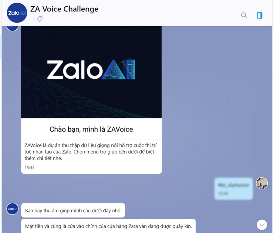 Việt Nam đã có Kaggle đầu tiên trong lĩnh vực trí tuệ nhân tạo - 2 Chatbot hỗ trợ thu thập Voice Data cho cuộc thi
