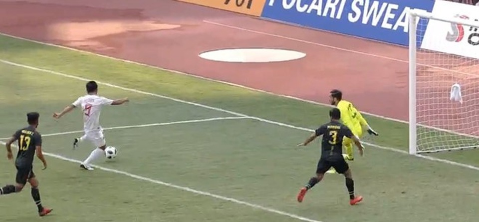 Olympic Nhật Bản 4-0 Olympic Pakistan: Áp lực lên Việt Nam - 7
Bàn thắng nâng tỷ số lên 2-0 của Hatate Reo