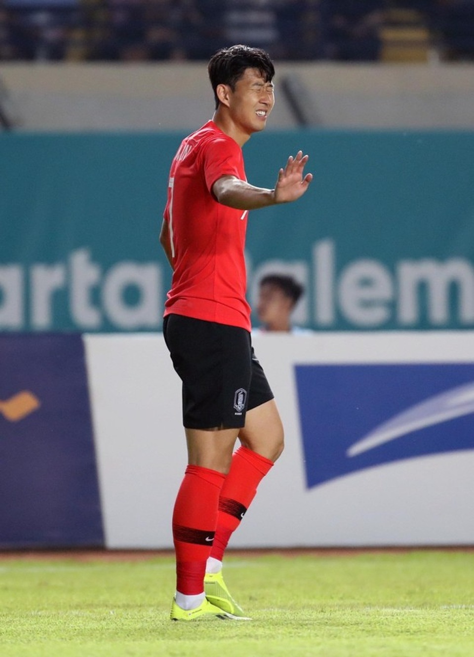 Olympic Malaysia 2-1 Olympic Hàn Quốc: Cơn địa chấn của người Mã - 2
Son Heung Min không thể hiện được nhiều sau khi vào sân