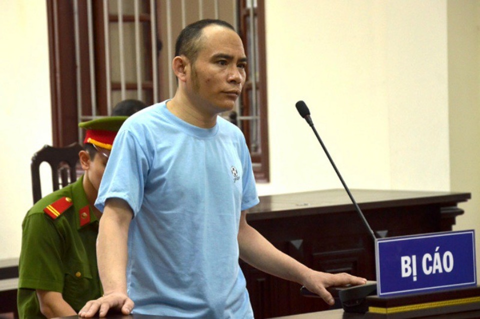 Bị cáo Luyện lĩnh án 18 năm tù về tội hiếp dâm trẻ em.