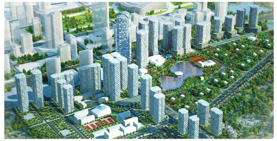 Bộ Xây dựng báo cáo việc cho thuê 2 biệt thự công vụ 500 m2/căn ở Bắc Từ Liêm - 1 2 biệt thự công vụ nằm tại Khu đô thị Ngoại giao Đoàn, quận Bắc Từ Liêm, Hà Nội.