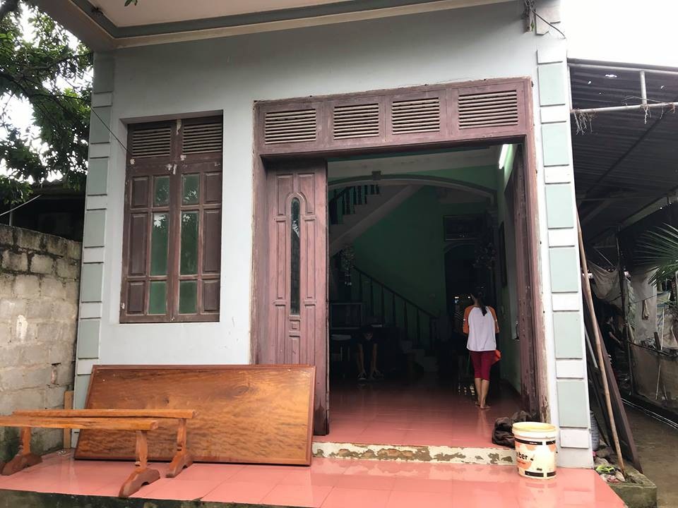 Nghi án hai vợ chồng bị sát hại trong đêm - 1 Ngôi nhà nơi xảy ra vụ án mạng (Ảnh: Phạm Dự).
