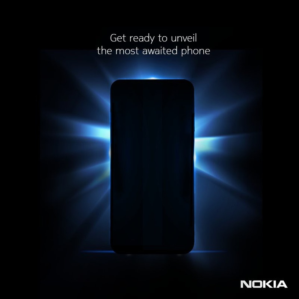Nokia sẽ trình làng smartphone được chờ đợi nhất vào ngày 21/8, “bon tấm” Nokia 9 xuất hiện? - 1 Hình ảnh “chiếc smartphone được chờ đợi nhất” xuất hiện “úp mở” trên tài khoản Twitter của Nokia