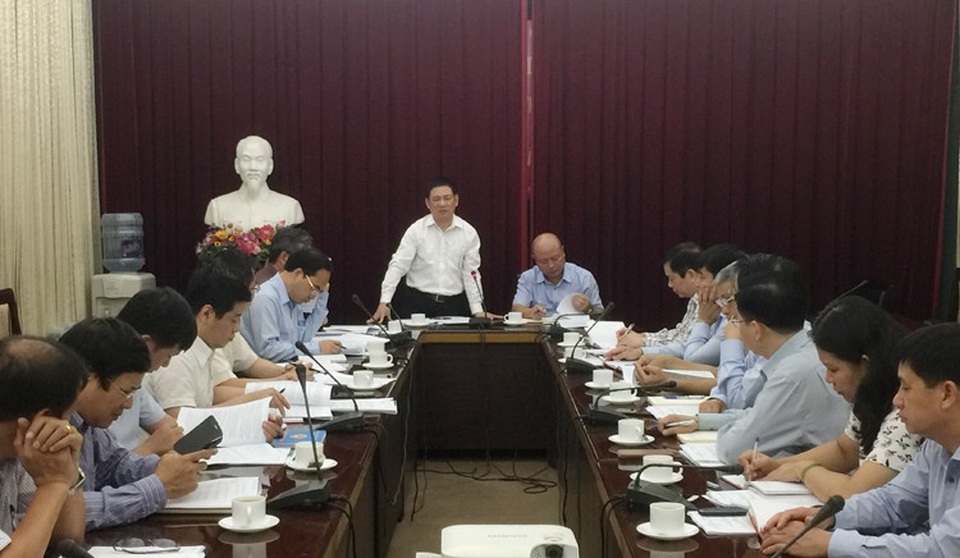 "Ôm" 4 dự án thua lỗ nghìn tỷ, Vinachem "gánh" hơn 38 nghìn tỷ đồng nợ phải trả và lỗ 872 tỷ đồng - 1
Toàn cảnh buổi làm việc