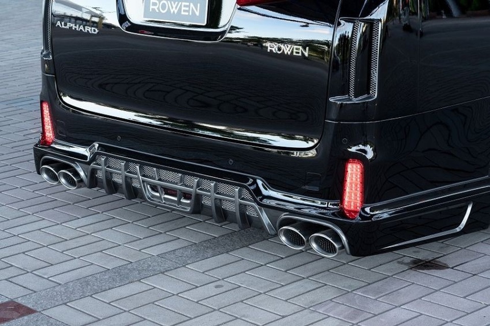 Toyota Alphard thêm dị biệt với gói độ ngoại thất của Rowen - 4 Toyota Alphard thêm dị biệt với gói độ ngoại thất của Rowen - 4