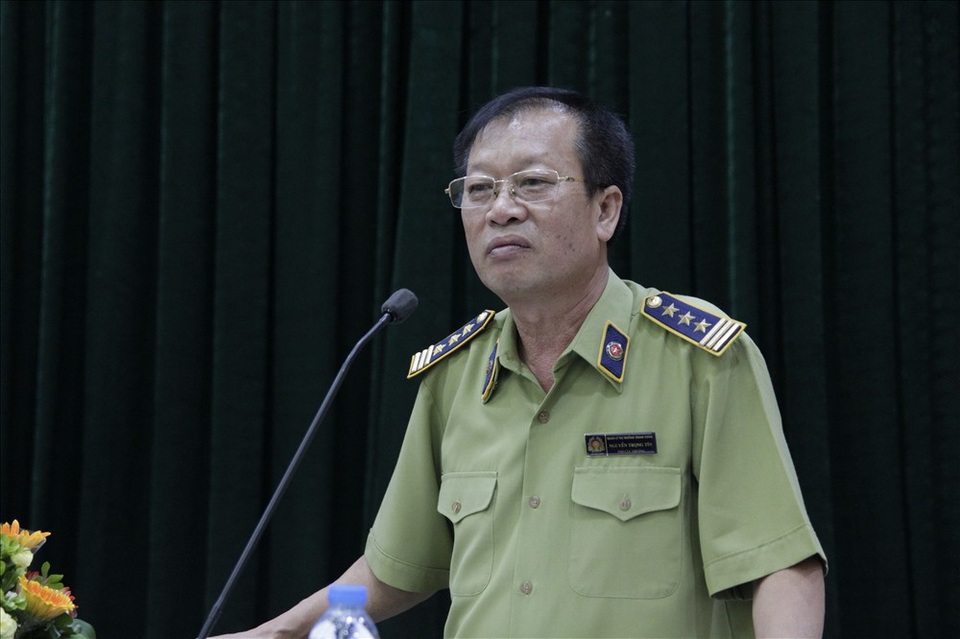 Giữa bê bối vụ Con Cưng, Cục phó quản lý thị trường nhận quyết định nghỉ hưu - 1
Ông Nguyễn Trọng Tín, Phó Cục trưởng Cục Quản lý thị trường- người đã phát biểu công khai Công ty quản lý chuỗi cửa hàng Con Cưng có 7 sai phạm nhưng thực tế không phải như vậy