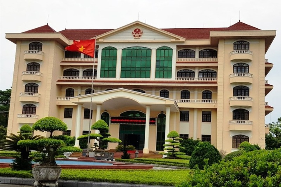 Trụ sở UBND tỉnh Ninh Bình.