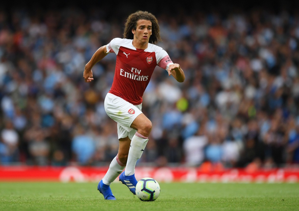 5 cầu thủ chủ chốt của Arsenal trong trận gặp Chelsea - 2
Matteo Guendouzi là cầu thủ thi đấu tốt nhất trong đội hình Arsenal ở trận gặp Man City
