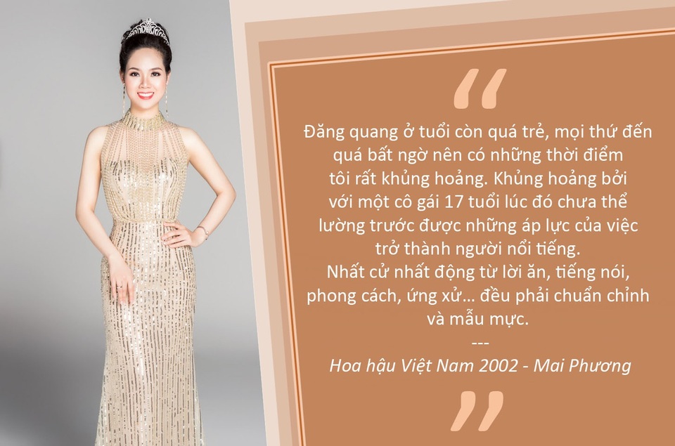 Á hậu chụp ảnh khoe thân phản cảm gây nóng dư luận - 2 Hoa hậu Mai Phương: “Tôi đã có nhiều khủng hoảng khi đăng quang ở tuổi 17”
