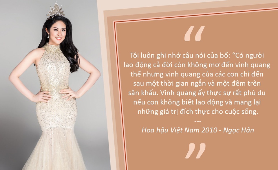Á hậu chụp ảnh khoe thân phản cảm gây nóng dư luận - 3 Những Hoa hậu Việt Nam chọn lối sống lặng lẽ sau khi đi qua sóng gió
Hoa hậu Việt Nam hé lộ nhiều câu chuyện lần đầu tôi kể
Chuyện “cười ra nước mắt” của 4 Hoa hậu Việt Nam đăng quang những thập niên trước
Hoa hậu Việt Nam năm 1996 Thiên Nga: Khi chồng mất, tôi thấy cuộc đời vô thường quá!