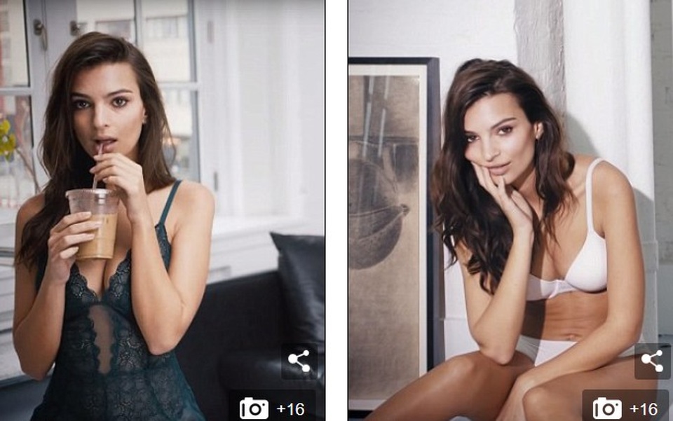 Emily Ratajkowski và Kate Upton đọ dáng bốc lửa - 15