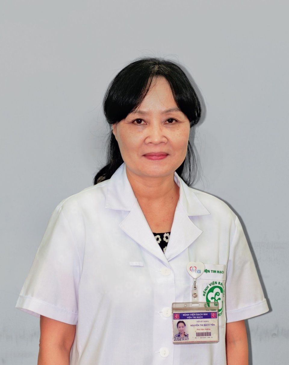 Một cuộc đời hạnh phúc bắt nguồn từ một trái tim khỏe mạnh - 1 PGS.TS.BS. Nguyễn Thị Bạch Yến – Phó Viện trưởng Viện tim mạch Việt Nam
