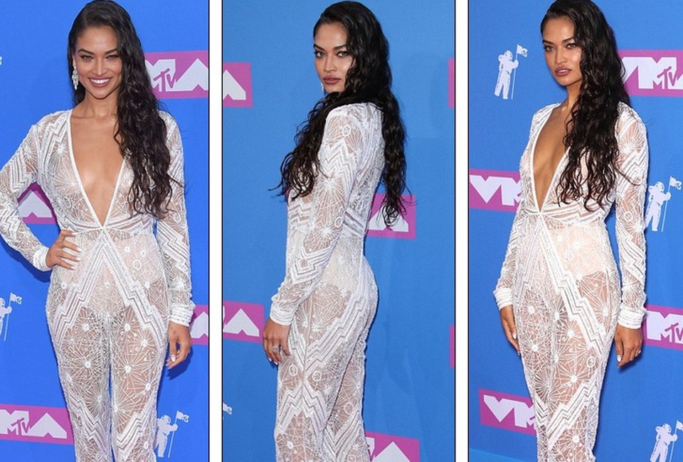 Hai siêu mẫu đọ dáng với trang phục xuyên thấu - 7
Bộ trang phục của Shanina Shaik lọt Top những bộ cánh đẹp nhất trong sự kiện này.