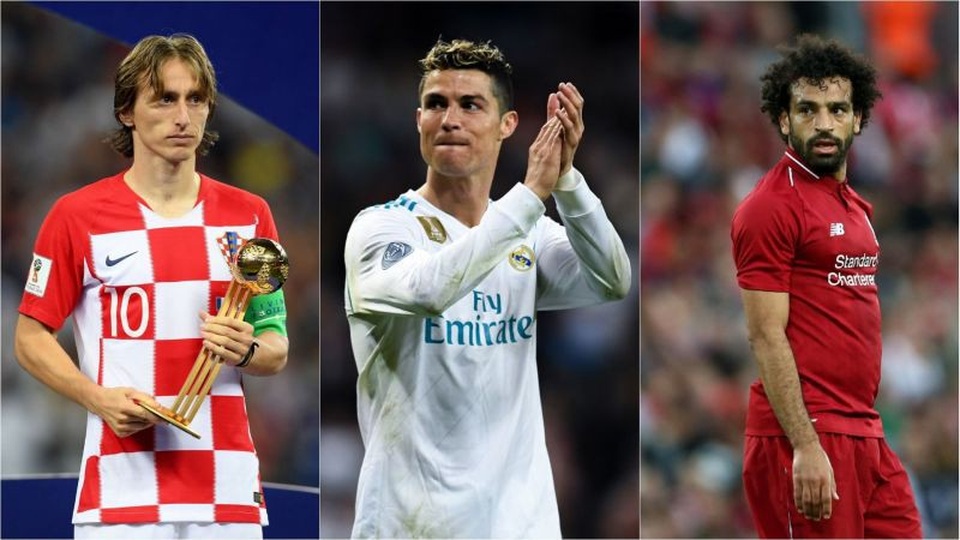 Messi bị gạch tên khỏi danh sách rút gọn giải Cầu thủ xuất sắc nhất UEFA - 1
Modric, C.Ronaldo, Salah là 3 ứng cử viên tranh giải Cầu thủ xuất sắc nhất UEFA