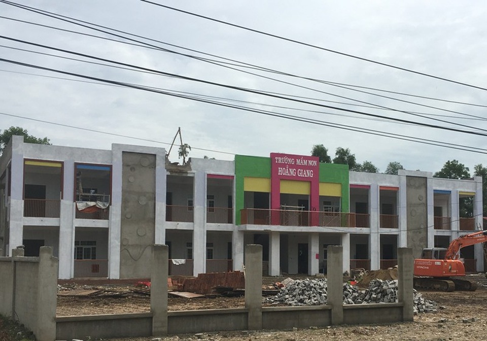 Hôm nay, gần 825.000 học sinh Thanh Hóa tựu trường - 1 Các địa phương đang gấp rút chuẩn bị cơ sở vật chất cho năm học mới