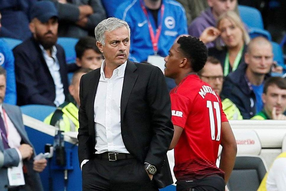 HLV Mourinho yêu cầu bán gấp Martial - 1
HLV Mourinho muốn bán Martial