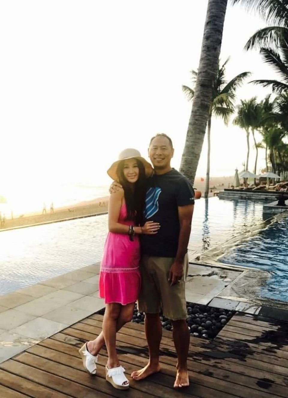 
Vợ chồng Ôn Bích Hà đã kết hôn được 18 năm.
