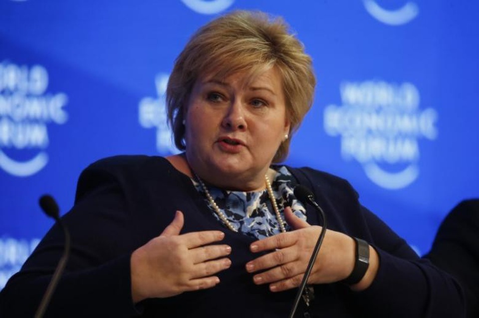 Thủ tướng Erna Solberg (Ảnh: Reuters)