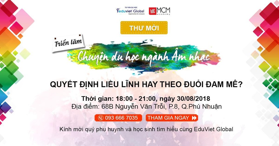Chuyện du học ngành âm nhạc: Quyết định liều lĩnh hay theo đuổi đam mê? - 3 Chuyện du học ngành âm nhạc: Quyết định liều lĩnh hay theo đuổi đam mê? - 3