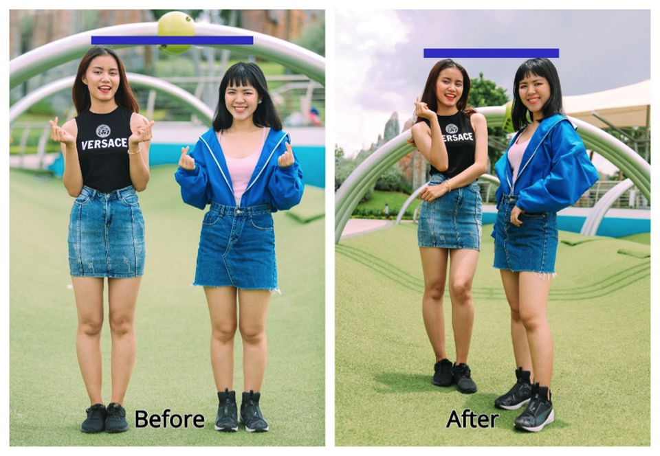 “Thả thính” cùng camera kép vượt trội của Galaxy J8 - 2 Kết hợp chế độ Live Focus (Lấy nét động) trong những bức chụp ảnh đôi “hack chiều cao”, điểm ngoại hình của bạn sẽ tăng vùn vụt trong mắt crush